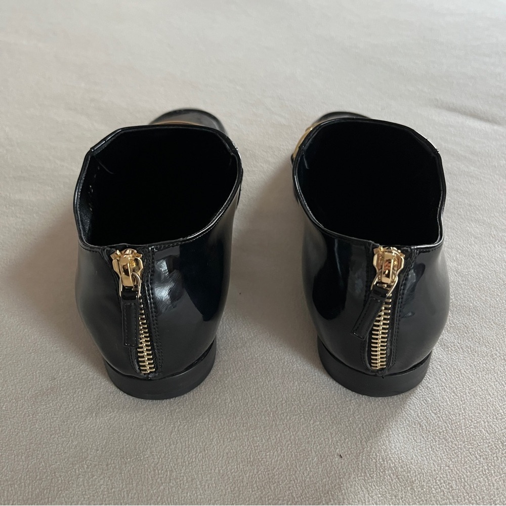 Stella McCartney Morgana Loafers in Black Patent Leather Size 37 US 7 - Picture 6 of 12